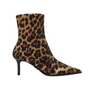 Steve Madden Enkellaarsjes met luipaardprint voor dames (Luipaard)