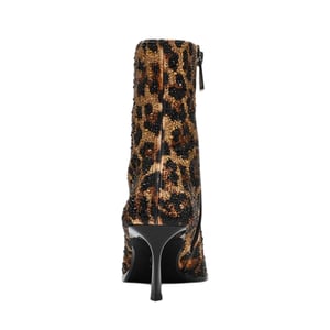 Steve Madden Enkellaarsjes met luipaardprint voor dames (Luipaard)