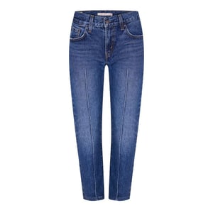 Levis Middy-jeans met rechte pijpen voor dames (Blauw)