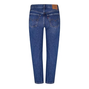 Levis Middy-jeans met rechte pijpen voor dames (Blauw)