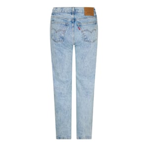 Levis Denim-jeans met middelhoge taille en recht model voor dames (Lichtblauw)