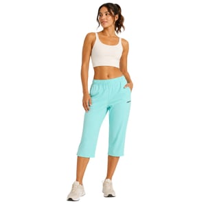 Head Sportieve capribroek voor dames van de Club-collectie (Blauw)