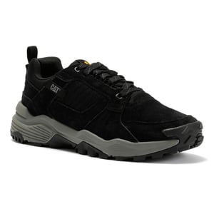 Caterpillar Grip Suede Heren Zwarte Sneakers