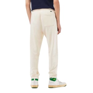 Lacoste Katoenen joggingbroek voor heren (Crème)