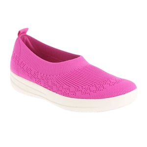 Fit Flop Balletballerina's voor dames (slip-on) (Violet)