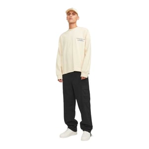 Jack And Jones Losse cargobroeken voor heren (Zwart)