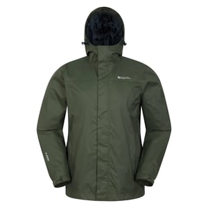 Mountain Warehouse Torrent Waterdichte Jas voor heren (Donkere Khaki)