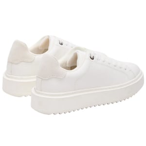 Steve Madden Dames Catcher 2.0 Canvas Sneakers (Wit)