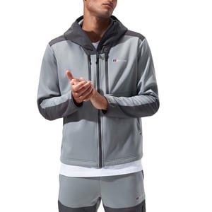 Berghaus Heren Reacon capuchonjas (Grijs/Zwart)
