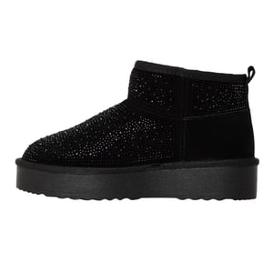 Steve Madden Clydes suède platformlaarzen voor dames (Zwart)