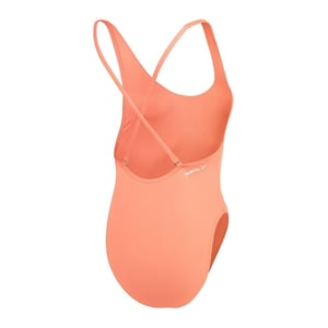 Speedo Dames/dames stevig ééndelig zwempak (Perzik)