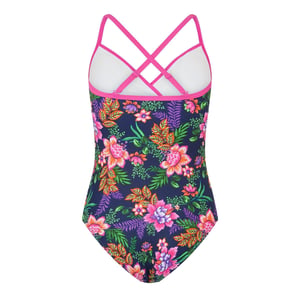 Zoggs Dames/Dames Floral Strappy One Piece Badpak (Tropisch)
