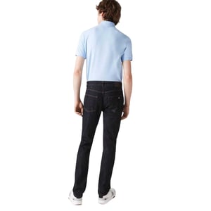 Lacoste Heren Denim Logo Slim Jeans (Blauw)
