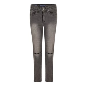 Criminal Damage SOS Ripped Skinny Jeans voor dames (Grijs)