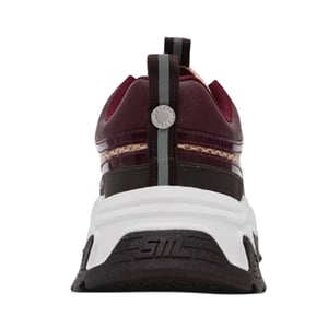 Steve Madden Android-sportschoenen met veters voor dames (Bruin/Wijnrood)
