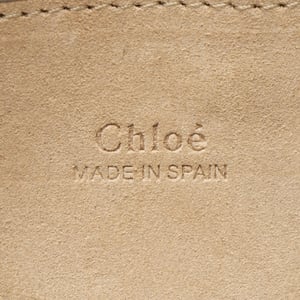 Chloé Kalfsleer Suède Faye Kleine Schoudertas