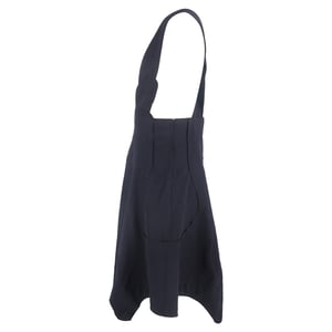 Comme Des Garçons overgooierjurk van marineblauw polyester