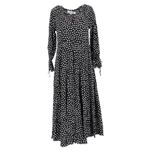 Diane Von Furstenberg Imogen maxi-jurk in zwarte viscose