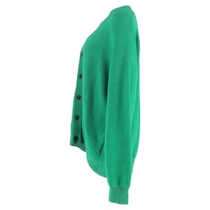 Acne Studios V-halsvest van groene wol