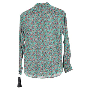 Saint Laurent overhemd met knoopsluiting in viscose met bloemenprint