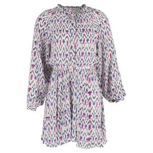 Isabel Marant Étoile Amandine mini-jurk met print in veelkleurige viscose