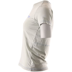 Acne Studios T-shirt met geborduurd logo in lichtgroen katoen