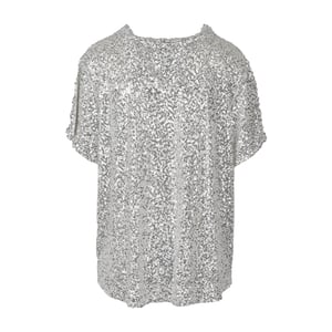 Diane Von Furstenberg oversized T-shirt met pailletten - jaren 2010