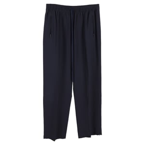 Chloé broek met trekkoord in marineblauw polyester