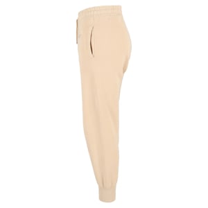 Sandro Paris joggingbroek met geborduurd logo in nude katoen