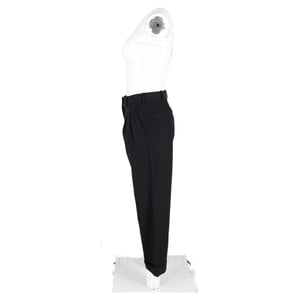 Stella McCartney geplooide broek van zwarte wol