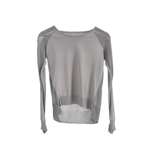 MM6 trui van Maison Margiela in grijs katoen