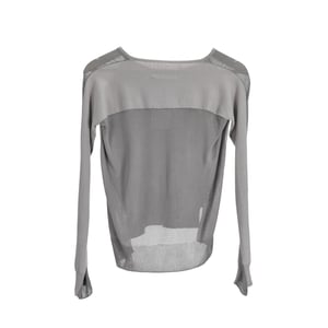 MM6 trui van Maison Margiela in grijs katoen
