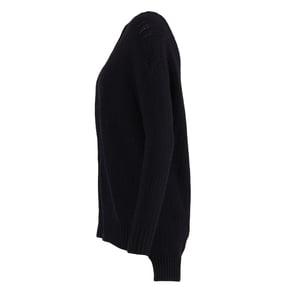 Saint Laurent lange collegecardigan met zwarte kettingdetails - jaren 2010