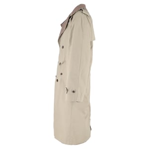 Balenciaga omkeerbare trenchcoat van beige katoen