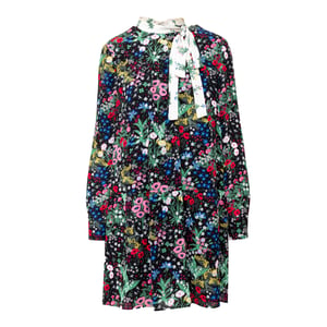 Valentino midi-jurk met bloemenprint - jaren 2010