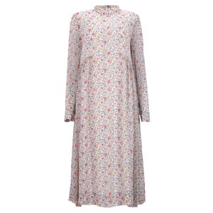 Ganni Ditsy Floral Midi-jurk van veelkleurig katoen