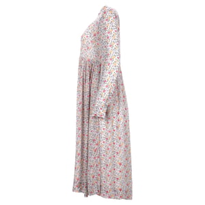 Ganni Ditsy Floral Midi-jurk van veelkleurig katoen