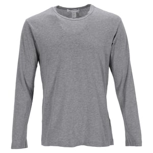 Comme des Garçons T-shirt met lange mouwen van grijs katoen