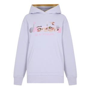 Diadora Dames/Dames Oog Polycotton Hoodie (Grind)