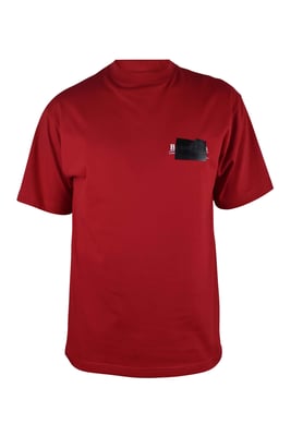 Balenciaga T-shirt met losse pasvorm Rood
