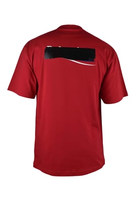 Balenciaga T-shirt met losse pasvorm Rood