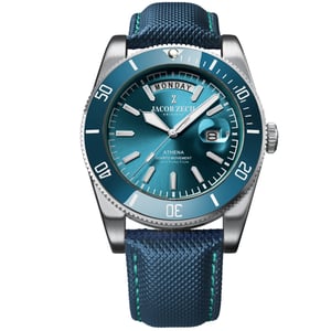 Jacob Zech Horloge Athena Blauw