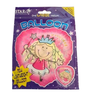 Star Klein Meisje Folieballon (Roze)