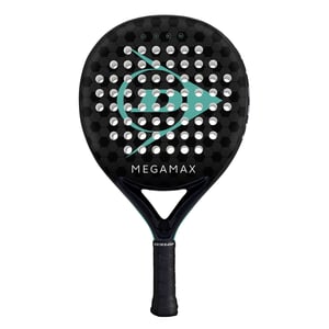 Dunlop Megamax Padel Racket (ZWART/BLAUW)