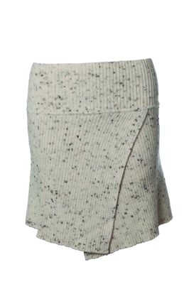 Isabel Marant Étoile, gebreide rok in beige
