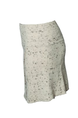 Isabel Marant Étoile, gebreide rok in beige