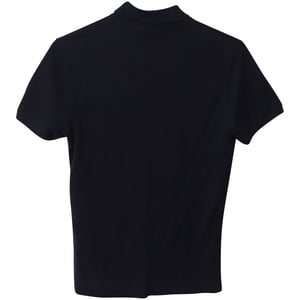 Gucci Web Crest Logo Polo Shirt van Zwarte Katoen