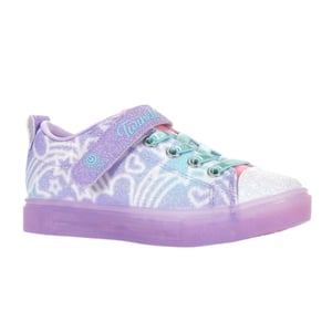 Skechers Twinkle Toes-sportschoenen voor kinderen (Lavendel/multikleurig)