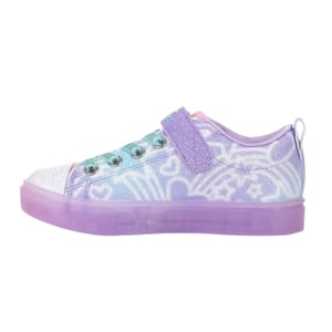 Skechers Twinkle Toes-sportschoenen voor kinderen (Lavendel/multikleurig)