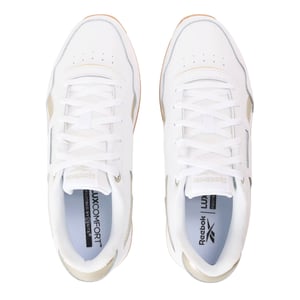 Reebok Vlakke sportschoenen voor dames met Glide Ripple Mesh-ontwerp (Wit/Zand)